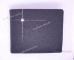 Mont Blanc Wallet Replica Black Leather Gift Wallet